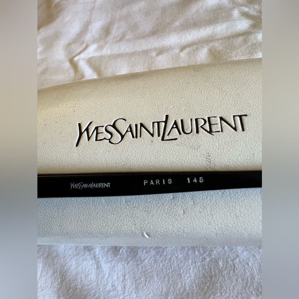 Vintage YVES SAINT LAURENT 549 Oversized Sunglasses Frame Made in France - Picture 14 of 16